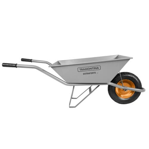 CARRINHO DE MÃO C/ PNEU E CÂMARA 65L EXTRA FORTE – TRAMONTINA