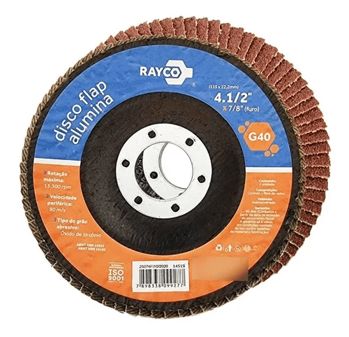 DISCO FLAP LIXA 4.1/2 – RAYCO