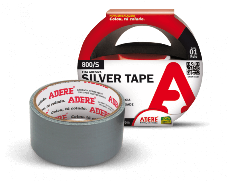 FITA SILVERTAPE REFORÇADA 45MMX5M – ADERE