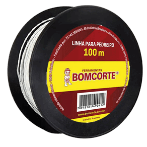 LINHA DE PEDREIRO TRANÇADA BRANCA – BOMCORTE