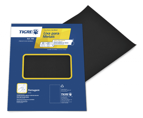 LIXA FERRO PRETA – TIGRE