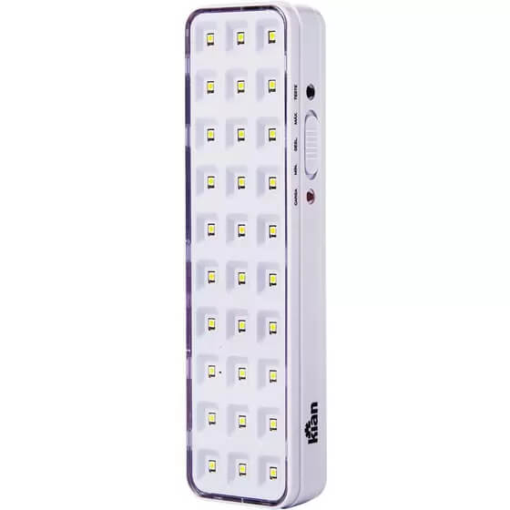 LUMINÁRIA EMERGÊNCIA BIVOLT 30 LEDs KS30  – KIAN