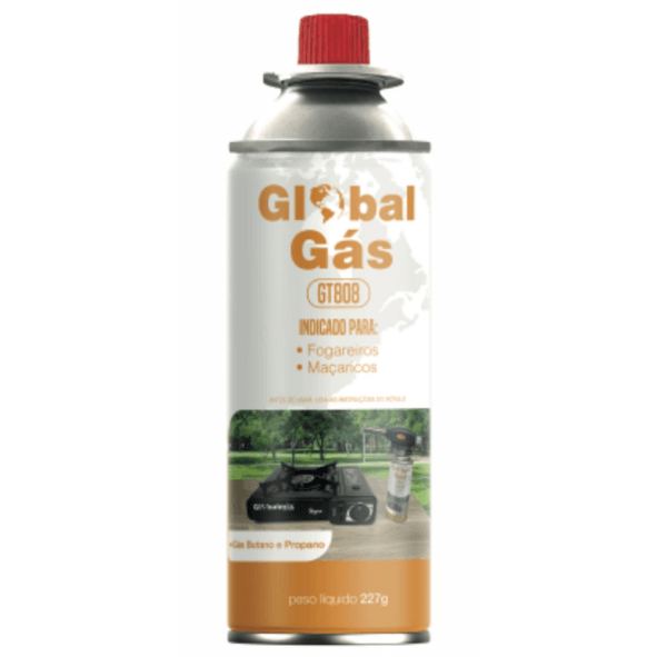 REFIL GÁS MAÇARICO/FOGAREIRO 227g – GLOBALMIX