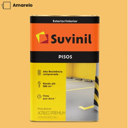 TINTA ACRÍLICA PISO PREMIUM 18L – SUVINIL