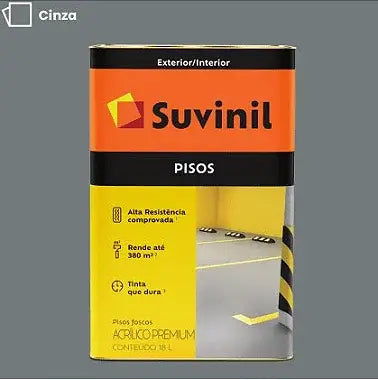 TINTA ACRÍLICA PISO PREMIUM 18L – SUVINIL